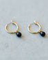 Hoop And Charm Earrings