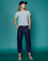 Super High Rise Barrel-Leg Jeans