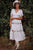 Sicily Embroidered Midi Dress