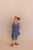 Shay Overall Dress in Denim Blue - Kids