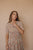 Trish Dress in Taupe Floral