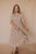 Trish Dress in Taupe Floral