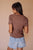 Marlee Bamboo Top in Brown