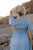 Tayla Linen Dress in Sky Blue