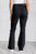 Etta High Rise Control Top Flare Jeans in Black