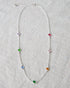 Silver Pop of Color Necklace