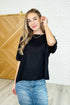 Bare Necessitee Relaxed Tee in Black