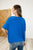Bare Necessitee Relaxed Tee in Ocean Blue
