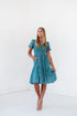 Aurora Dress in Teal