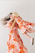 Tayla Dress in Tangerine - Kids