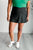 Full Force V Shaping High-Waist Skort in Black