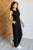 Hilary Wide Leg Jumpsuit in Black