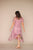 Tayla Dress in Lace Pink