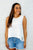 Keep it Cool or Crash Out Tank in Off White