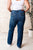 Leila High Rise Cargo Straight Jeans