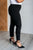 Magic Ankle Crop Skinny Pants in Black