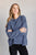 Quick Fix Mineral Wash Crew Neck Pullover in Psychic