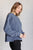 Quick Fix Mineral Wash Crew Neck Pullover in Psychic