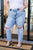 Rizzo High Rise Crop Straight Jeans