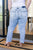 Rizzo High Rise Crop Straight Jeans