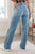 Rose High Rise 90's Straight Jeans in Light Wash