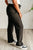 Runner's High Drawstring Joggers in Black