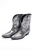 Jersey Metallic Boot in Silver