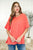 The Go-To Tee in Summer Coral