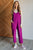 Totally Me Spaghetti Strap Jumpsuit in Light Plum