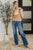 Whispered Urgently Color Block Half Zip Top