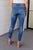 Amy High Rise Control Top Side Slit Skinny Jeans