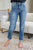 Corey Hi Rise Bleach Splash Boyfriend Jeans