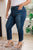 Phillipa High Rise Release Hem Slim Jeans